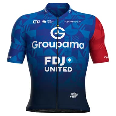 alé футболка с коротким рукавом groupama fdj capsule tdf 2025