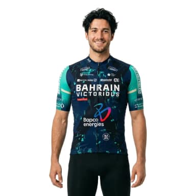 alé футболка с коротким рукавом prime bahrain victorious