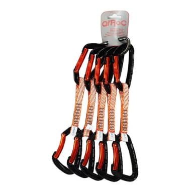 qi´roc racing straight/curve+express dyneema 12x120 mm+mini snap hook 5 units
