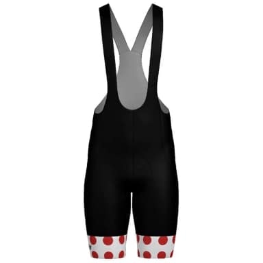 santini велотрусы tour de france polka dot 2025