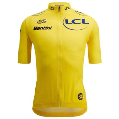 santini футболка с коротким рукавом tour de france yellow 2025