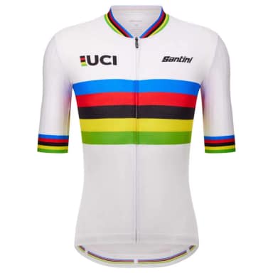 santini футболка с коротким рукавом uci world champion 2025