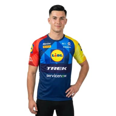 santini футболка с коротким рукавом lidl trek 2026