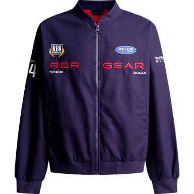 red bull racing pit lane bomber jacket