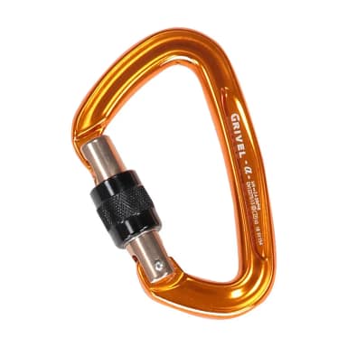 grivel alpha k1n screw lock snap hook