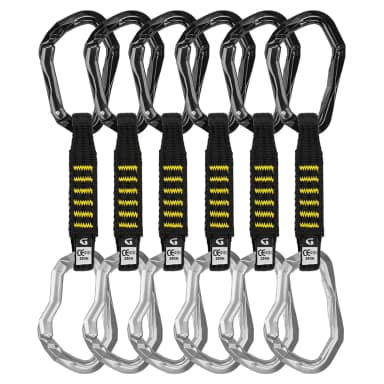 grivel sport stealth k16s+h16b quickdraw 6 units