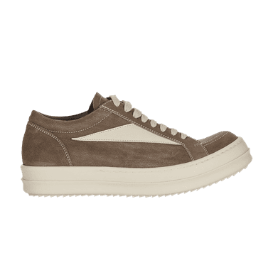 rick owens lido vintage sneaker 'dust milk'