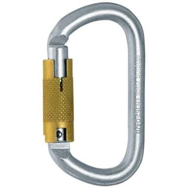singing rock oval steel connector snap hook