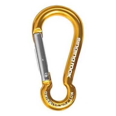 singing rock mini pear snap hook assorted