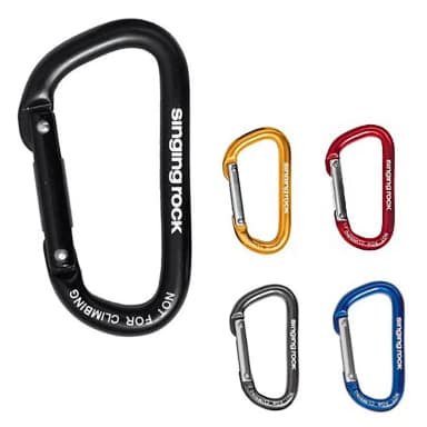 singing rock mini snap hook assorted
