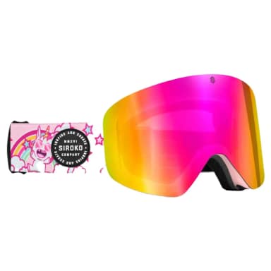 siroko gx snow unicorns ski goggles