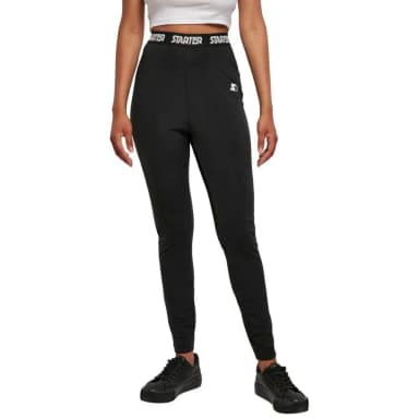 starter black label logo tape leggings