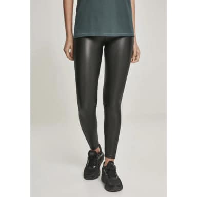 urban classics leather faux leggings