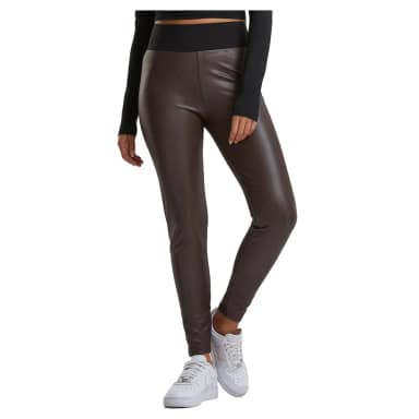 urban classics faux leather leggings