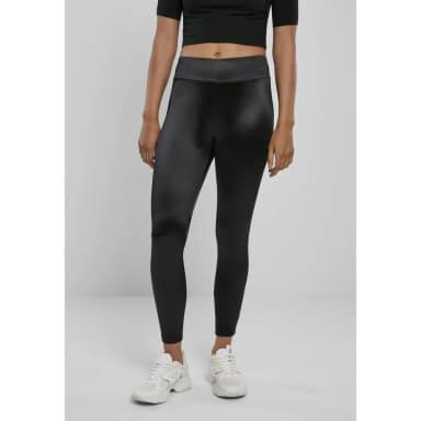 urban classics shiny high waist leggings