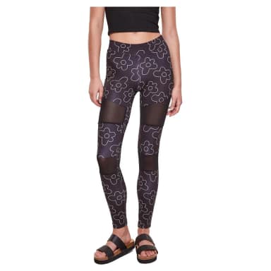 urban classics tech aop high waist leggings
