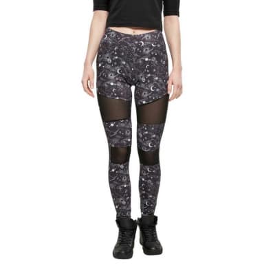 urban classics tech aop short leggings