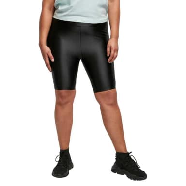 urban classics shiny metallic cycle short leggings