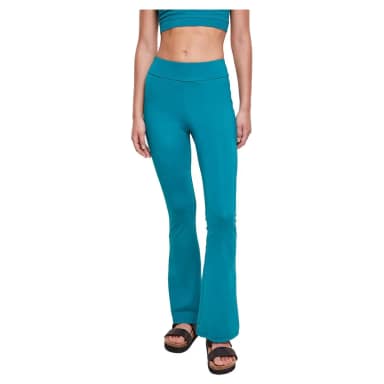 urban classics recycled flared high waist leggings