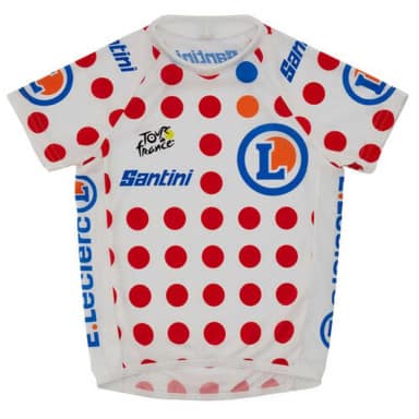 santini футболка с коротким рукавом tour de france overall leader jr