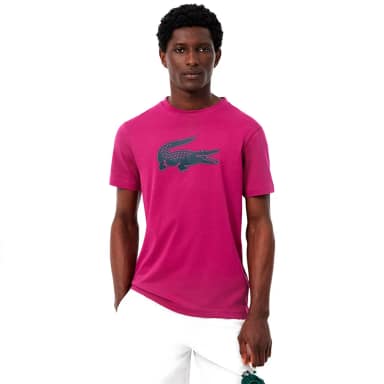 lacoste футболка с коротким рукавом core performance