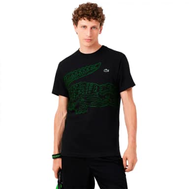 lacoste футболка с коротким рукавом core performance