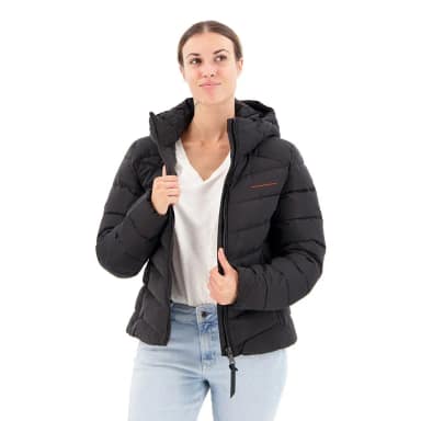 superdry microfibre padded jacket