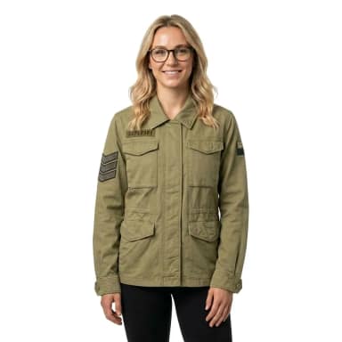 superdry embellished m65 military jacket