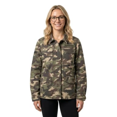 superdry embellished m65 military jacket