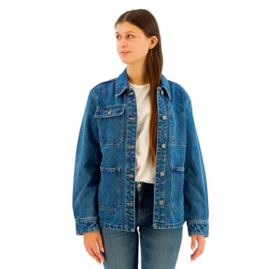 superdry chore denim jacket