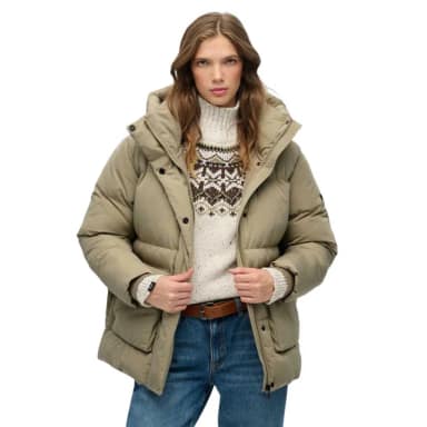 superdry short padded jacket