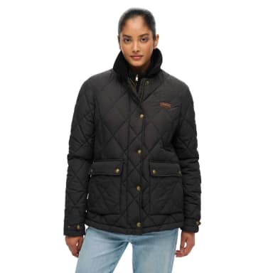 superdry cord trimmed liner jacket