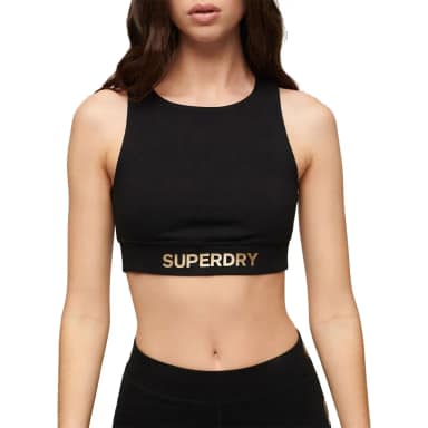 superdry спортивный бюстгальтер sportswear logo