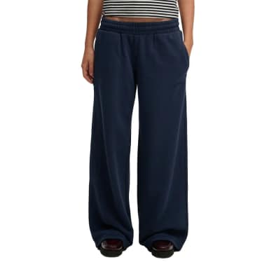 superdry essential logo wide leg joggers