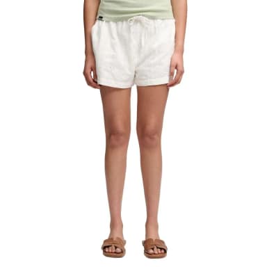 superdry cotton broderie beach shorts