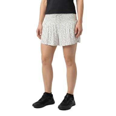 superdry printed mini smocked shorts