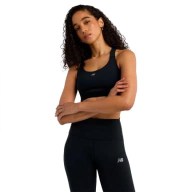 new balance спортивный бюстгальтер essential train