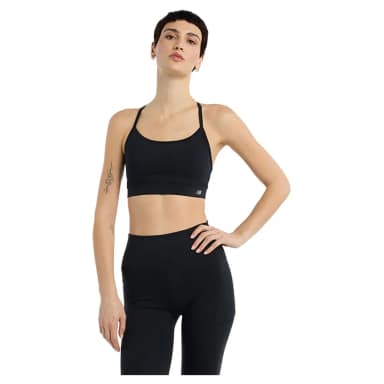 new balance спортивный бюстгальтер essential yoga