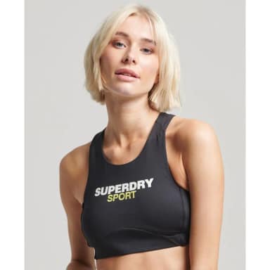 superdry спортивный бюстгальтер core active