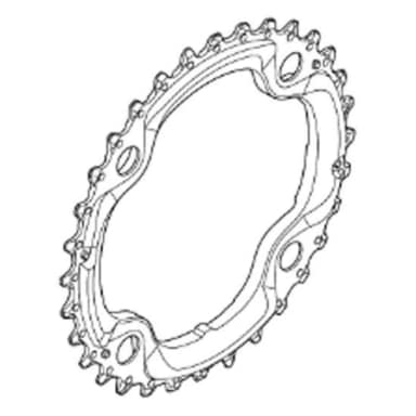 shimano передняя звезда deore fc-m610/fc-t6010/fc-t611/fc-t521 104 bcd