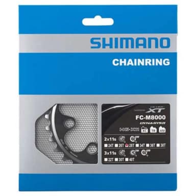shimano передняя звезда m8000 38/28 double