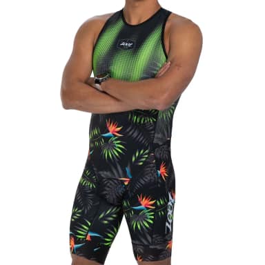 zoot трисьют без рукавов sprint hyperglide backzip