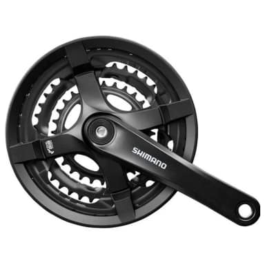 shimano шатуны с цепным кольцом tourney ty501 6-8s