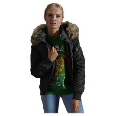 superdry nylon flight bomber jacket