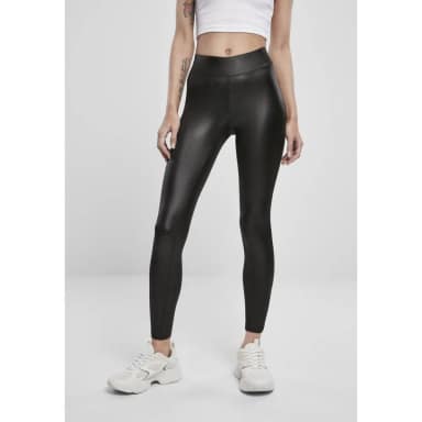 urban classics imitation leather leggings
