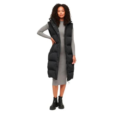 superdry longline puffer jacket