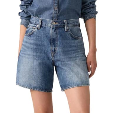 levi´s ® high baggy denim shorts