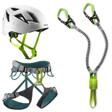edelrid skye via ferrata set assorted