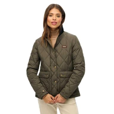 superdry cord trimmed liner jacket