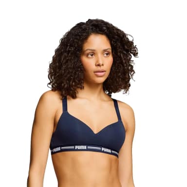 puma спортивный бюстгальтер padded hang